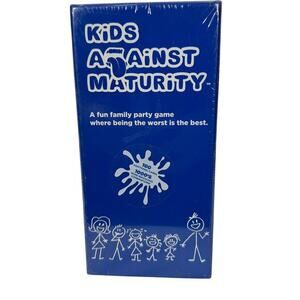 Kids Against Maturity Card Game for Kids‎ and Families New Sealed